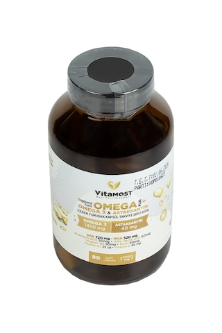 Vitamost Omega Plus 90 Kapsül