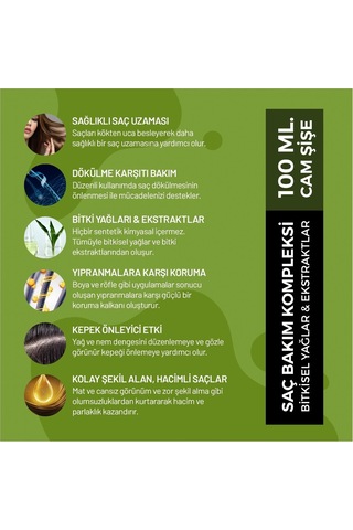 Hc Complex Ovex 2'li Saç Bakım Seti