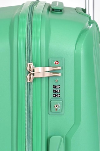 Benetton Büyük Boy %100 Polipropilen Valiz Yeşil Bnt2000 Yeşil