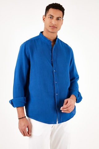 Buratti Pamuklu Regular Fit Hakim Yaka Erkek Gömlek Cf24S127702 Saks