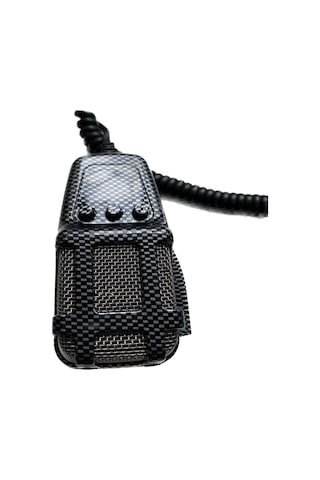 Carub 3 Sesli Megafonlu Mikrofonlu Siren Karbon 12V 40W