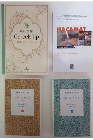 Aidin Salih - Gerçek Tıp - Son Söz 2 Cilt Takım - Hacamat