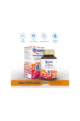 Lunavit Multivitamin 30 Tablet