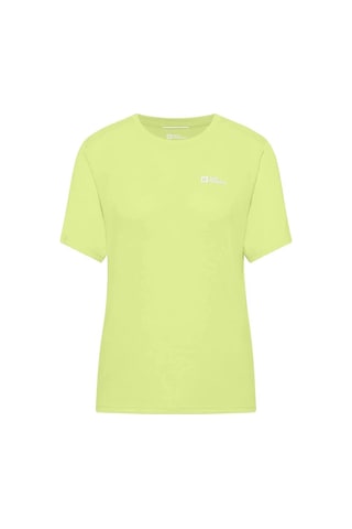 Jack Wolfskin Jack Wolfskın Vonnan S S T W Kadın Graphite T-shırt A63951-1388 Siyah