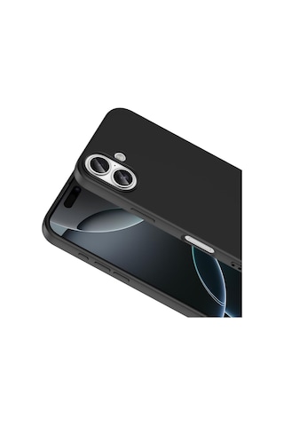 Apple iPhone Uyumlu Lansman Kılıf Ince Sıvı Silikon 3 Katmanlı Tam Kaplamalı Yumuşak Jel Kauçuk Telefon Kılıfı Siyah 11 Diğer