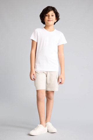 Defacto Regular Fıt Sweatshirt Kumaşı Şort Erkek Çocuk B5868a826smgr296 Gri-gr296