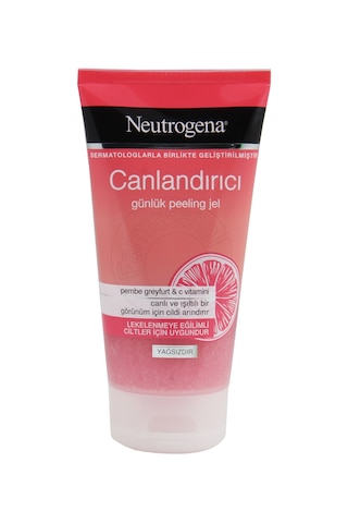 Neutrogena Pembe Greyfurt Canlandırıcı Günlük Peeling Jel 150 ML