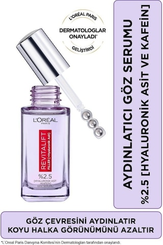 L'Oréal Paris Revitalift Clinical C Vitamini Aydınlatıcı Serum 30 ML + Revitalift Filler Aydınlatıcı Göz Serumu 30 ML