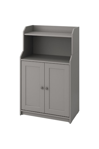 Büfe, Gri, 70x116 Cm Depolama Ve Organizasyo Vitrin Gri