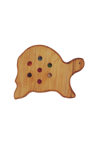 Çubuk Dizme Oyunu Ahşap Kaplumbağa