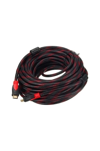 Platoon Pl-8010 10m Metre Hdmı İpli Örgülü Hasır Kablo