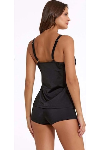 Angbutik Argento 0063-3001 Kadın Tankini Takımı Siyah