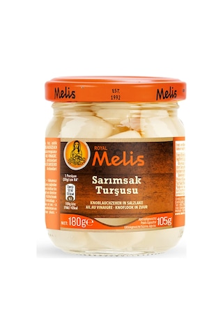 Melis Kırmızı Soğan Turşusu 340 Gr Ve Sarımsak Turşusu 180 Gr 4 Lü Set