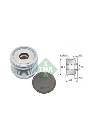 Ina Alternatör Kasnak Rulmanlı 6-kanal Audı-seat-skoda-vw Ina 535034310