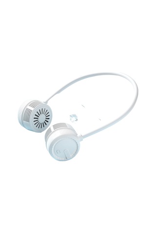 Relaxed Asılı Boyun Fanı Taşınabilir Katlanır Dış Mekan Usb Yüksek Rüzgar - Beyaz