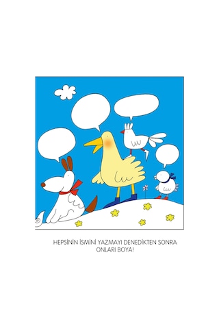 Tavşan Can ile Resim Çizmeyi Öğreniyorum - Nicoletta Costa - Uçan Fil