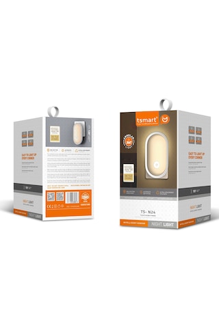 Tsmart Karanlık Sensörlü Akıllı Led Lamba Gün Işığı