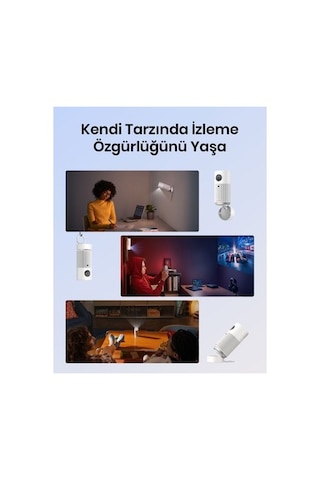 Anker Nebula Capsule Air Dünyanın En Küçük Google Tv Projeksiyon Cihazı - Beyaz -