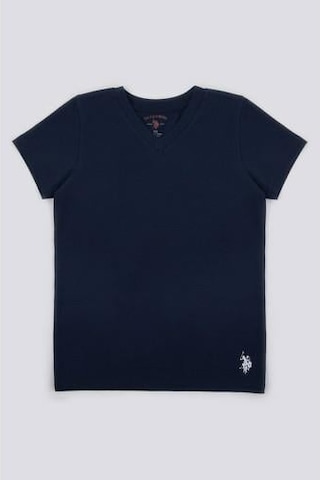 U.S. Polo Assn. Erkek Çocuk Fanila - Mavi