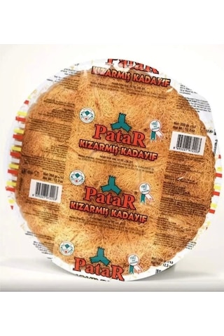 Patar Daire Kızarmış Kadayıf 350 Gr X 4 Paket