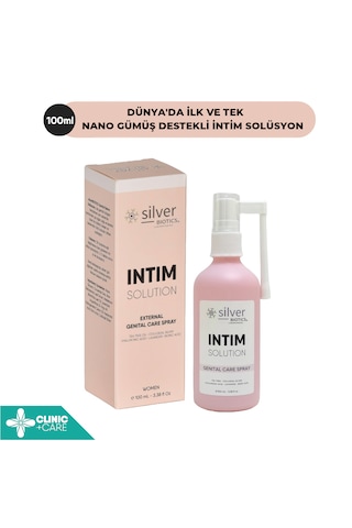 Silverbiotics İntim Genital Bakım Yıkama Solüsyonu 100 ML