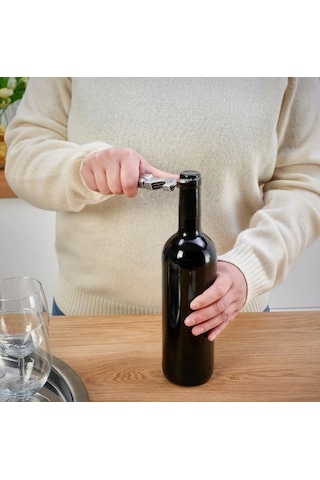 Ikea Segelfısk Sommelier Tirbuşon Ve Şişe Açacağı 12 Cm Krom