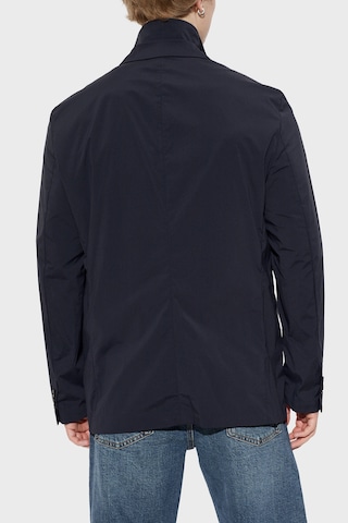 Emporio Armani Logolu Çıkarılabilir Dik Yaka Düğmeli Ceket Erkek Ceket Em007078 Af27876 Ub118 Lacivert