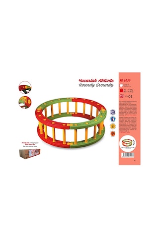 Plastik Yuvarlak Oyun Alanı King Kids Rg 6010