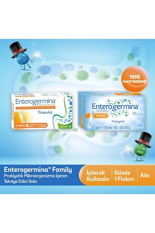 Enterogermina Family 5 ML 20 Flakon 2'li