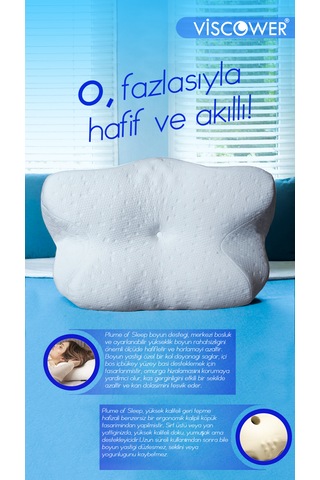 Plume Of Sleep Ergonomik Boyun Destekli Yastık