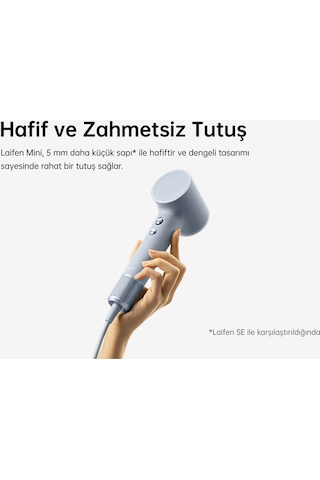 Laifen Mini Saç Kurutma Makinesi - Mavi