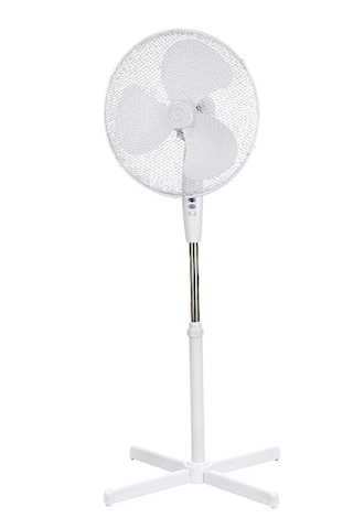 Opp Ayaklı 40 Cm Beyaz Vantilatör 45 Watt 90 Derece