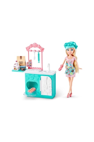 Nessiworld Sparkle Girlz Aşçı Bebek Ve Oyun Seti 27cm-39028