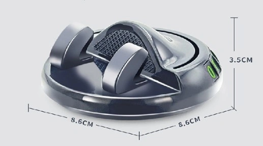 360 Dönebilen Yapışkanlı Numaratörlü Araç Telefon Tutucu 4490 Diğer