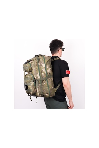 Kordak 65 Lt Jandarma Kamuflaj Outdoor Sırt Çantası Jandarma Çok Renkli