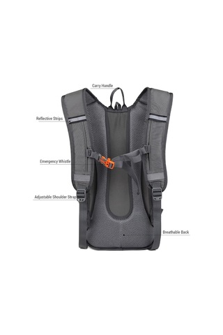 Artfulabode Sürüşü Su Siyah Sırt Sırt Sırt Kaskı İçin Hidrasyon Hava Geçirmez Çantası Çantası Çantası Bisiklet Bisiklet Bisiklet Açık 20l Qw Siyah