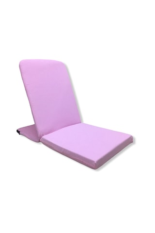 Meditasyon Sandalyesi - Sırt Destekli Yer Minderi - Backjack - Yoga Sandalyesi - Yoga Minderi Pembe