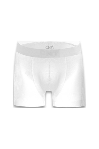 Cnt Erkek Boxer Ambalajlı Boxer Dikişleri Sağlam Rahat Katlanma Yapmaz Premium Boxer Beyaz Beyaz