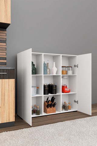 Yvz Home Uranüs-1 Mutfak Dolabı Beyaz