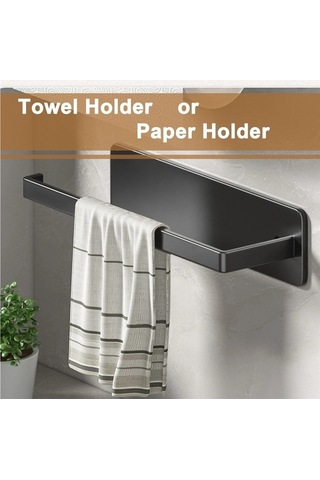 Maoyaya Kağıt Havluluk Kendinden Yapışkanlı Tuvalet Rulo Kağıt Tutucu Çok Renkli, Pratik Tasarım Çok Renkli