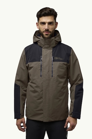 Jack Wolfskin Jasper 3ın1 Jkt M Kahverengi Erkek Ceket 000000000102073242