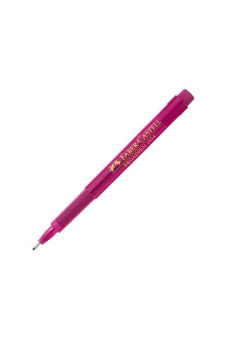 Faber Castell 1554 Broadpen Keçeli Kalem İnce Uç 0.8 Mm Pembe