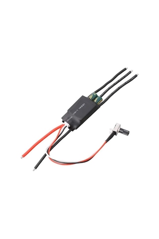 Potansiyometreli ESC 20A Brushless Fırçasız Motor Hız Kontrol Sür