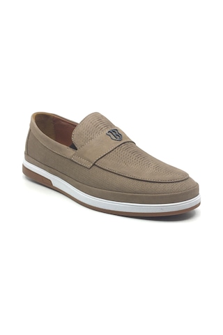 Lisans Sohes Lisans Shoes %100 Hakiki Deri Erkek Günlük Ortopedik Rahat Yazlık Ayakkabı Yeni Sezon 40-44 Kum Beji