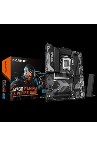 Gıgabyte B760 Gamıng X Wıfı6e Gen5 B760 Soket 1700