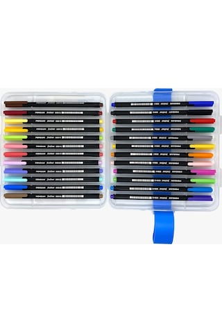 Pensan 0.4 Mm Fineliner Kalem Seti 24 Renk N 6500Hp