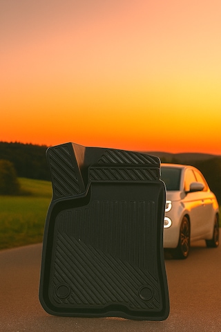 Fiat 600 Elektrikli Uyumlu 3d Oto Paspas Premium