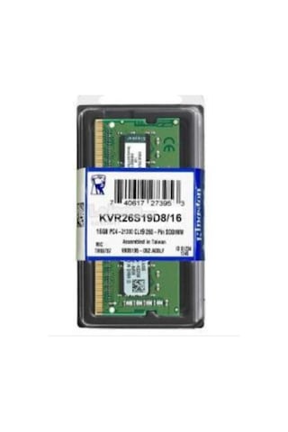 Kingston KVR26S19D8/16 16 GB DDR4 2666 MHz Notebook Bellek