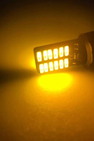 T10 Dipsiz W5w Canbus 24 Ledli Turuncu Park Plaka Ampulü 2 Adet