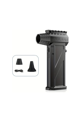 Fochsia Black1 Vakum Temizleyici Seti Güçlü Kompresörlü Toz Üfleme Elektrikli Duster Klavye Temizleme Kit Oto Kurutma Fanı